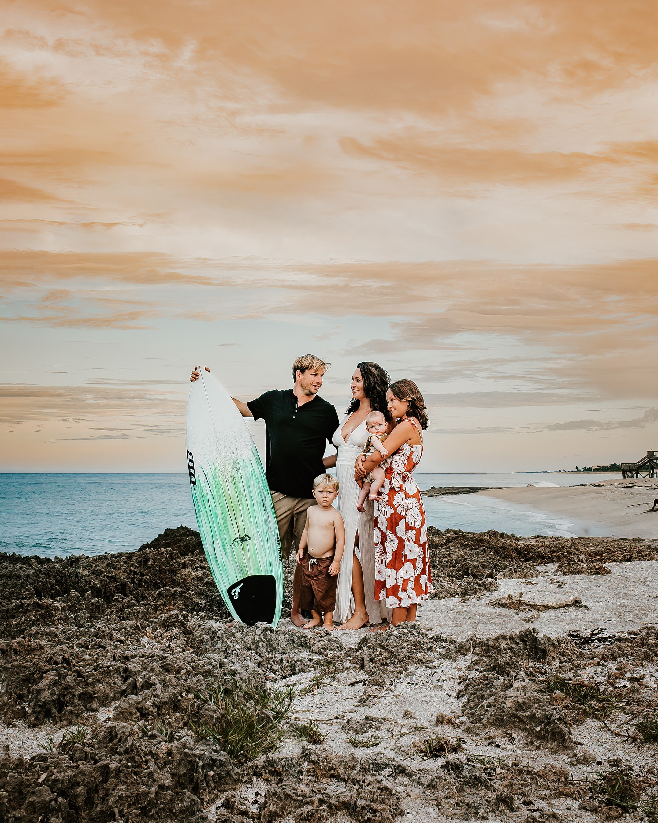 surfer family palm beach florida